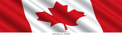 Canadian Flag Wind Stock Vector (Royalty Free) 52914406 | Shutterstock