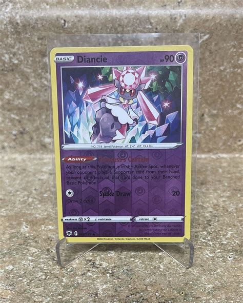 Diancie 068 189 Reverse Holo Rare Astral Radiance Pokémon TCG NM eBay