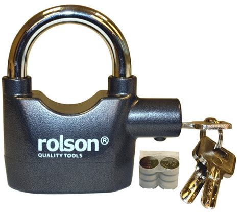 Alarm Padlock With 100db Siren Alarm Gadusa Security