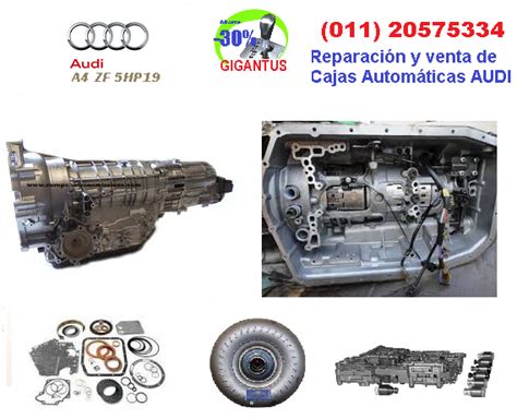 GIGANTUS Reparación de caja automatica audi A4 Tiptronc ZF5hp19