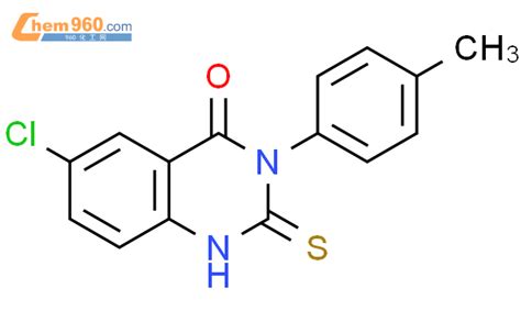 92427 85 5 6 Chloro 3 4 Methylphenyl 2 Sulfanylidene 1H Quinazolin 4