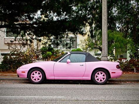 Pink Mazda Miata Girly Cars For Female Drivers Love Pink Cars ♥ Its