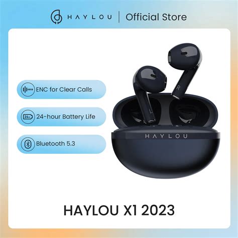 Haylou X1 2023 True Wireless Earphone Metallic Case Bluetooth 5 4