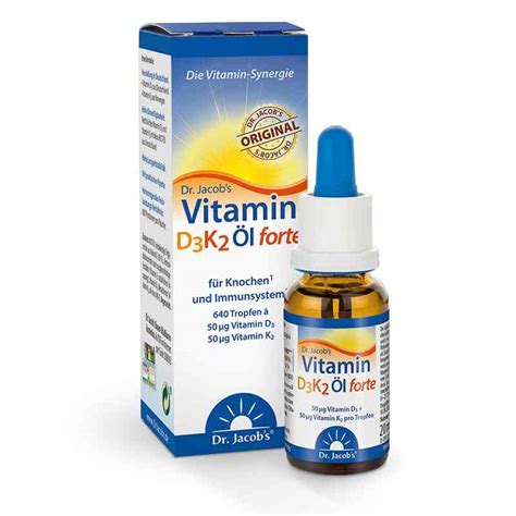 Dr Jacob S Vitamin D K L Forte Ml Online Kaufen