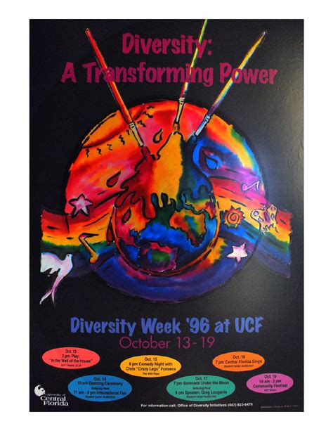 Diversity Week Posters 1996 2015 By Ucf Office Of Diversity And