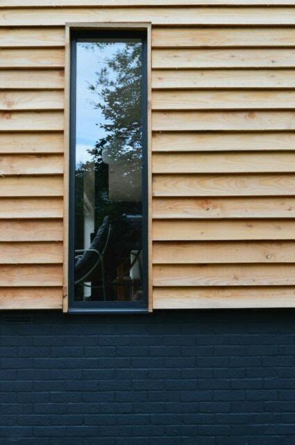 NEW PROFILE Siberian Larch Cladding Feather Edge 26x146mm Grade AB 8