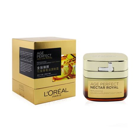 L Oreal Age Perfect Nectar Royal Replenishing Golden Supplement Night