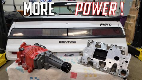 3800 Supercharged Fiero Blower And Manifold Mods Youtube