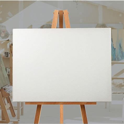 5 Pack Of 50x60cm Artist Blank Stretched Canvas Canvases Art Large Whi