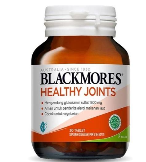 Blackmores Healthy Joint BPOM Kalbe 1500 MG 30 S Multivitamin