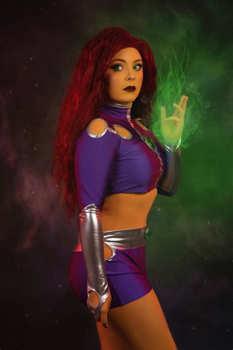 Starfire Cosplay Print 1 - Etsy