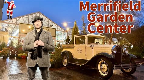 Christmas Time At Merrifield Garden Center In Fairfax Virginia Youtube