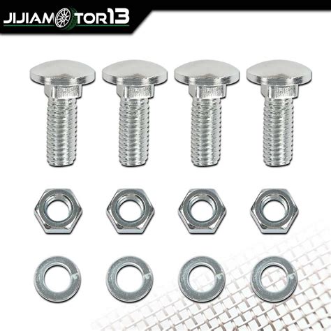 4 Pcs Stainless Capped Round Head Bumper Bolts New Fit For Ford 716 14