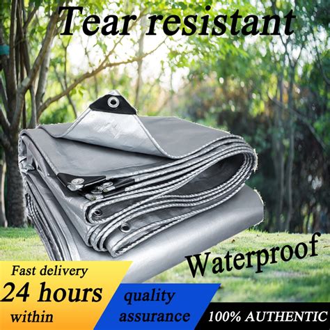 Trapal Waterproof Makapal Trapal Lona Tolda Tarpaulin 12FTx18FT