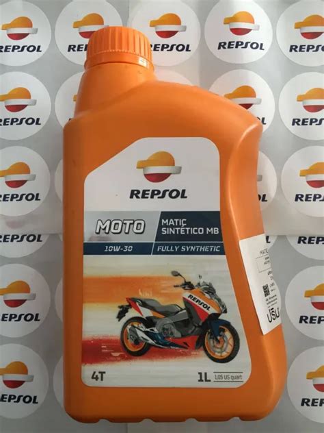 Engine Oil Repsol Moto Matic Sint Tico Mb Fully Synthetic