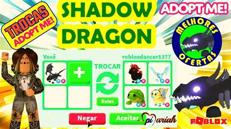 O Que As Pessoas Trocam Por Shadow Dragon Trocas Adopt Me Roblox