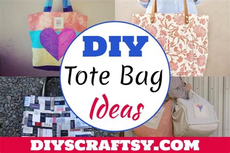 24 DIY Tote Bag Ideas For Every Occasion - DIYsCraftsy