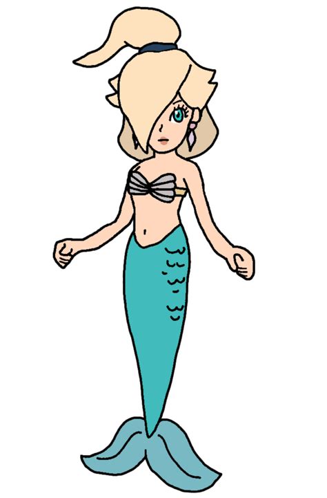 Rosalina Blue Mermaid Princess By Katlime On Deviantart