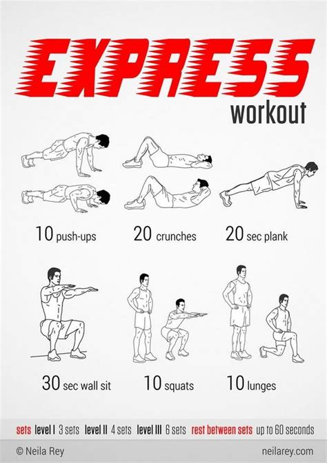 100 Workouts That Dont Require Equipment Barnorama