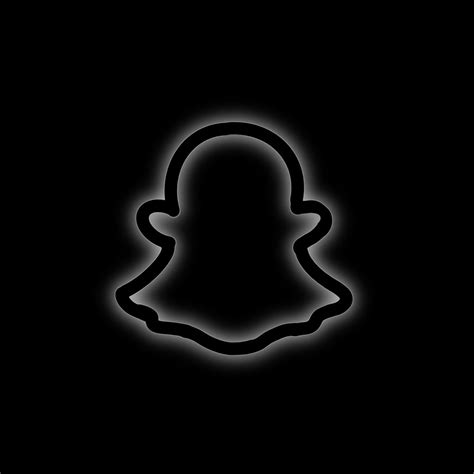 Black And White Neon Snapchat Logo Cheapest Buy