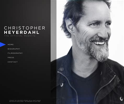 Christopher Heyerdahl Official Website