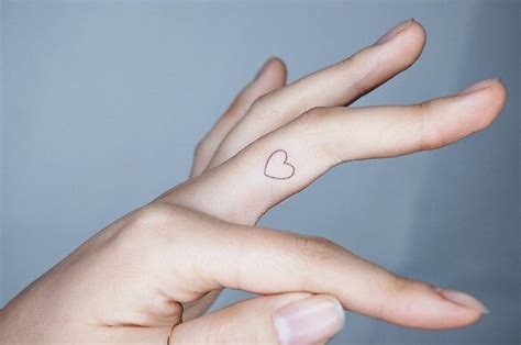 Finger Heart Tattoo Ideas To Inspire You