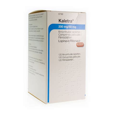 Kaletra Mg Mg Filmomh Tabl Apotheek Bakelants