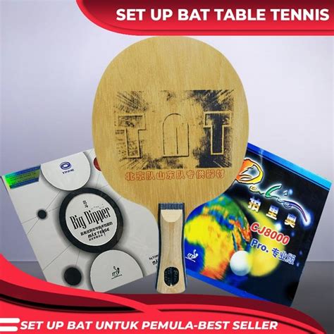 Jual Setup Tenis Meja Pingpong Palio TNT Carbon Yinhe Big Dipper CJ8000