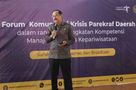 Siaran Pers Kemenparekraf Gelar Forkomda Perkuat Komunikasi Krisis