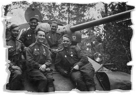 T-34/76 tanks of Red army