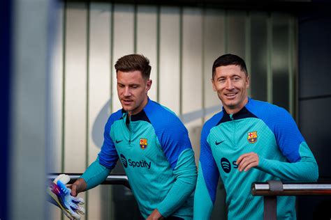 Lewandowski and Ter Stegen look forward to El Clásico