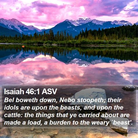 Isaiah Asv Bible Verse Pictures