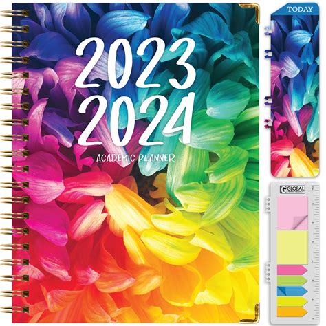 Butterfly Garden Two Year Planner 2023 2024 Pocket Sized Calendar