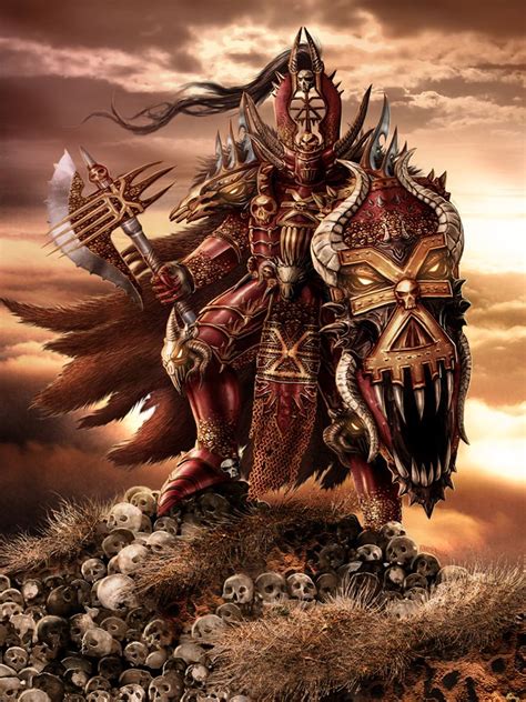 Chaos Khorne Lord by ~Kseronarogu on deviantART Warhammer 40k Rpg ...