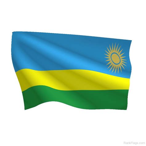 Rwanda National Flag - RankFlags.com – Collection of Flags