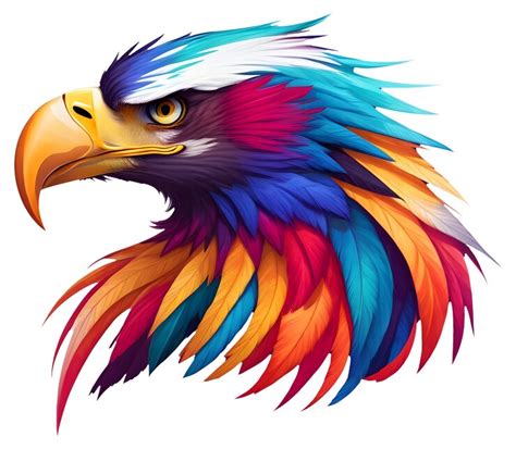 Premium Vector American Eagle With Usa Flags Illustration For Tshirt