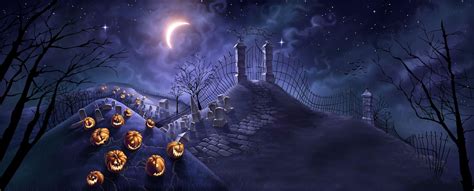 Halloween Scenery Wallpapers - Top Free Halloween Scenery Backgrounds ...