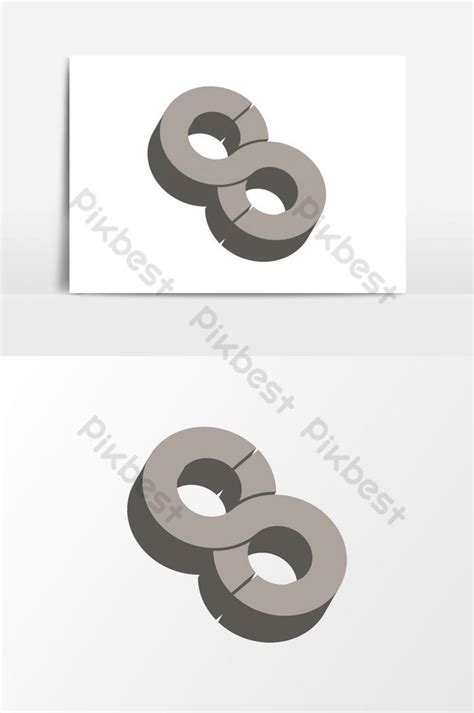 3D letter logo idea graphic element | PNG Images AI Free Download - Pikbest