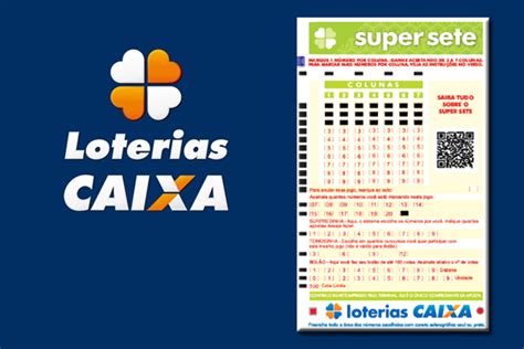 Loterias CAIXA lançam Super Sete sorteio às 15 horas BNLData