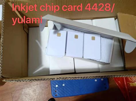 Inkjet Or Thermal Printing 4442 4428 Chip ID I D IC Contact Smart