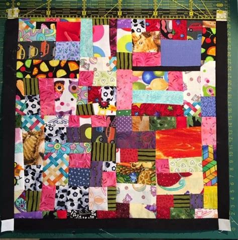 Mini Quilt Udfordring Lod 34 Lenes Mini Quilt