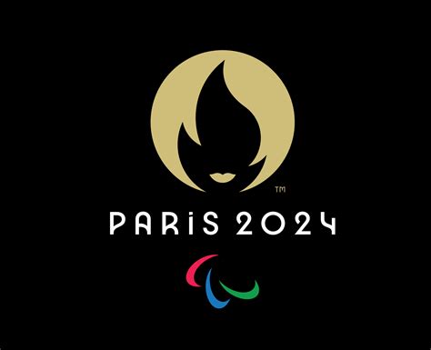 Paris Paralympic Games Official Logo Symbol Abstract Design Vector