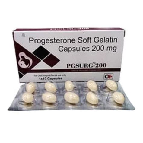 Micronised Progesterone Allopathic Soft Gelatin Capsule At Best Price