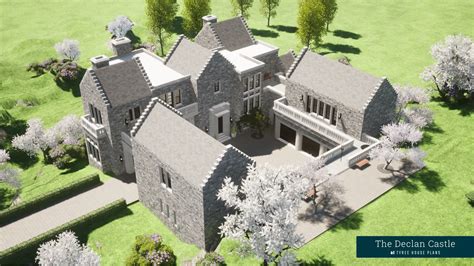 The Declan Castle An Extraordinary Castle Plan By Tyree House Plans