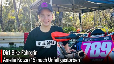 Dirt Bike Fahrerin Amelia Kotze 15 Nach Unfall Gestorben Germany