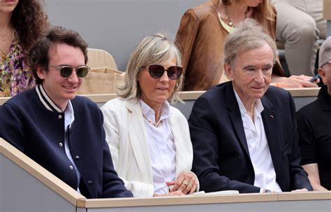 Photo Bernard Arnault avec sa femme Hélène Mercier Arnault et son