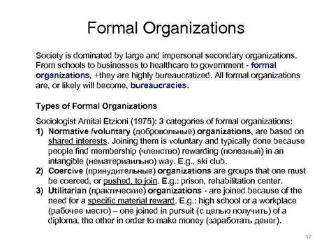 Groups And Organization 1 Learning Objectives Types