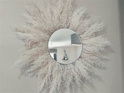 Pampas Grass Mirror Etsy