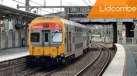 Nsw Trains Vlog Lidcombe Weekend Timetable Trains Youtube