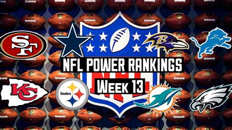 Nfl Week 13 Power Rankings Youtube